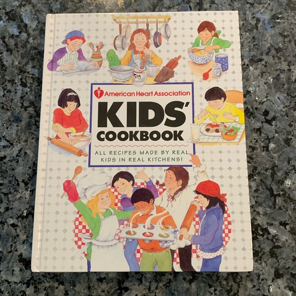 💚✋American Heart Association HC Kids’ Cookbook Easy Recipes Homeschool - Picture 1 of 8